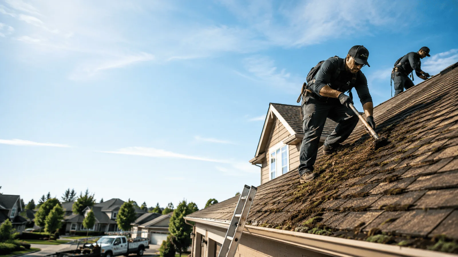 Roof Moss Removal in Latonia, KY near me